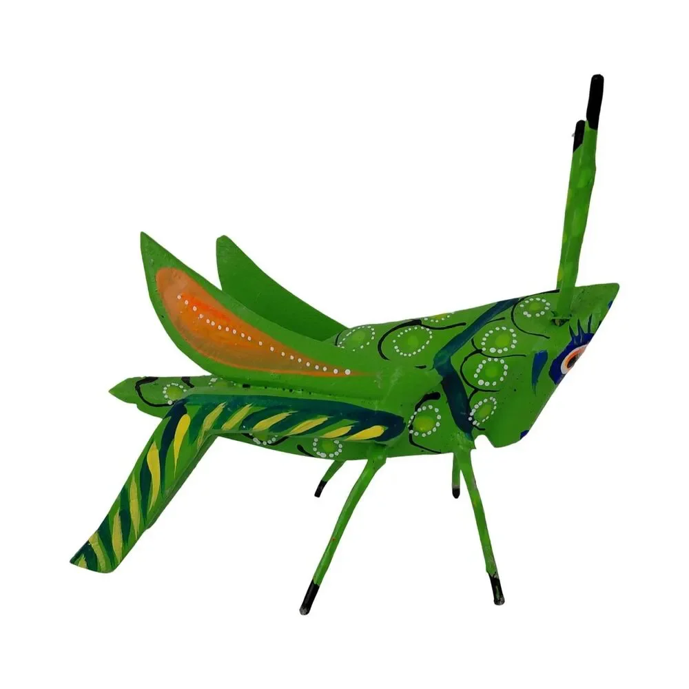 Vintage Handpainted  Alebrije  Cricket  Artist Signed Good Luck